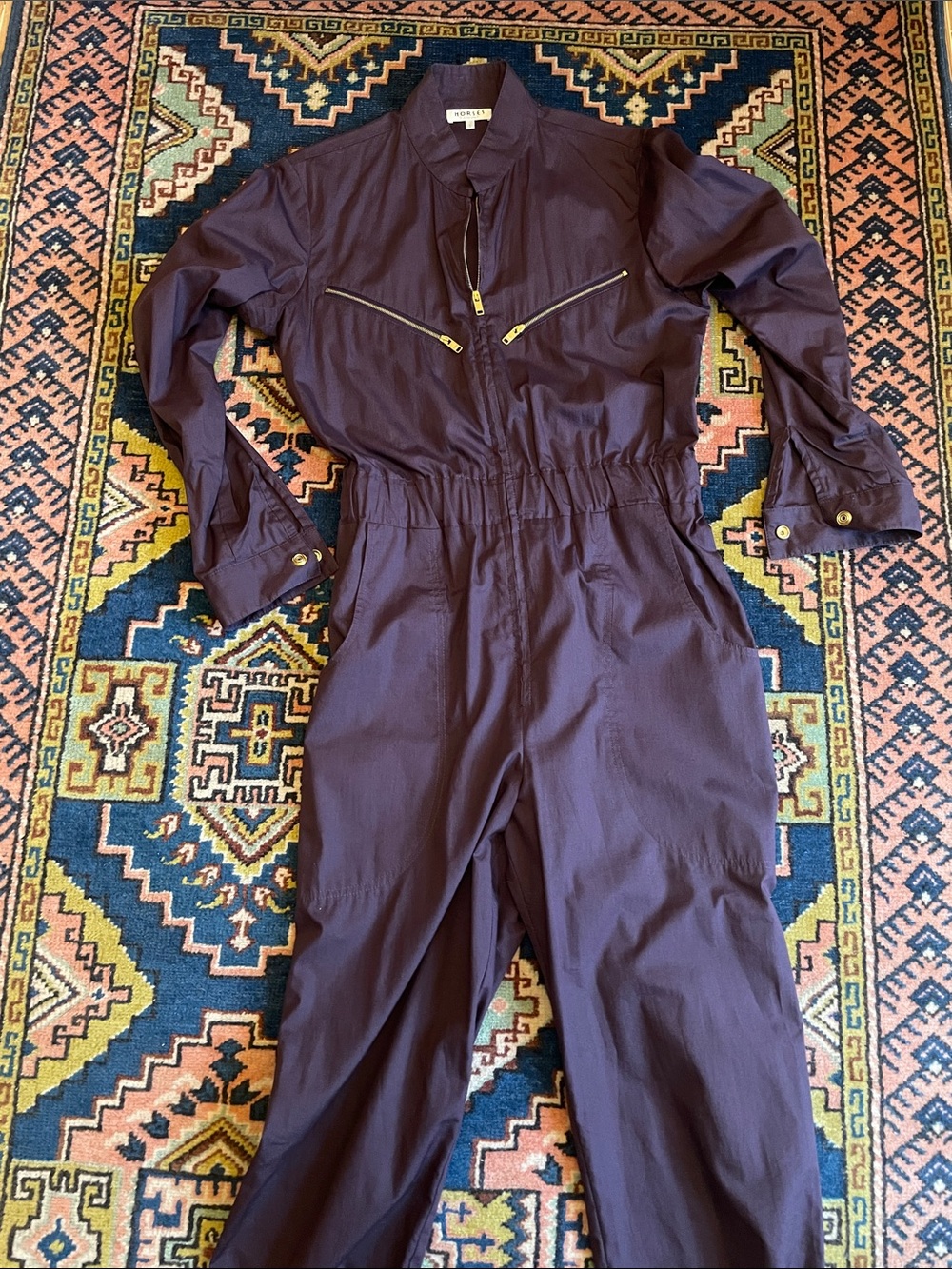 Horses Atelier Aubergine Flight Suit